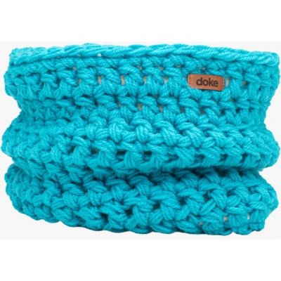 Doke Dětský háčkovaný nákrčník tyrkys Junior – Sleviste.cz