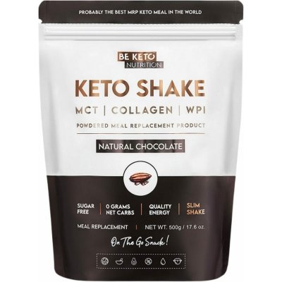BeKeto Keto Koktejl Čokoláda 500 g – Hledejceny.cz