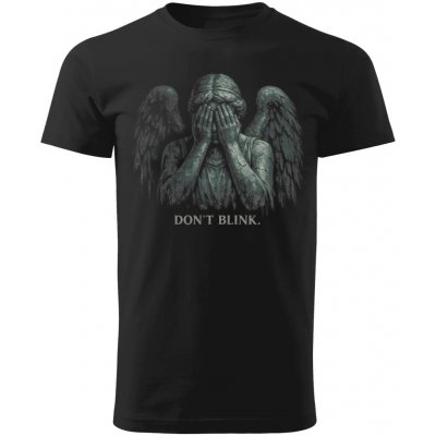 Pánské tričko Doctor Who Dont blink – Zbozi.Blesk.cz