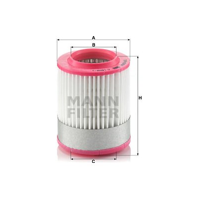 Vzduchový filtr MANN-FILTER C 1652/1 – Hledejceny.cz