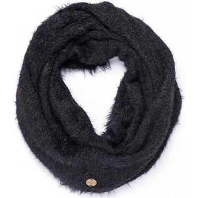 Rip Curl šála Fuzzy Circular Scarf Black