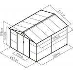 G21 GAH 884 277 x 319 cm šedý – Zboží Dáma