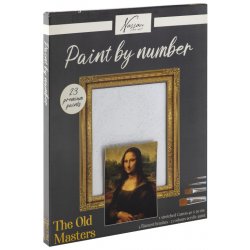 Malovaní podle čísel Mona Lisa