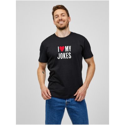 Zoot.Original pánské tričko I love my jokes černé – Zboží Mobilmania