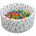 Aga suchý bazén 90 x 40 cm s míčky teepee – Zboží Dáma