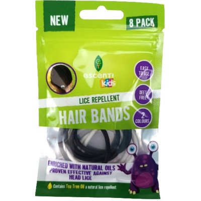 Escenti Hair Bands Gumičky do vlasů proti vším 8 ks – Sleviste.cz