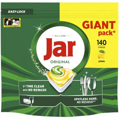Jar Original Lemon kapsle do myčky 140 ks – Zboží Dáma