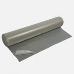 DEN BRAVEN stavební fólie /polorukáv/ LDPE transparentní 2x50 bm 100 µ /B8976FOL/ – Sleviste.cz