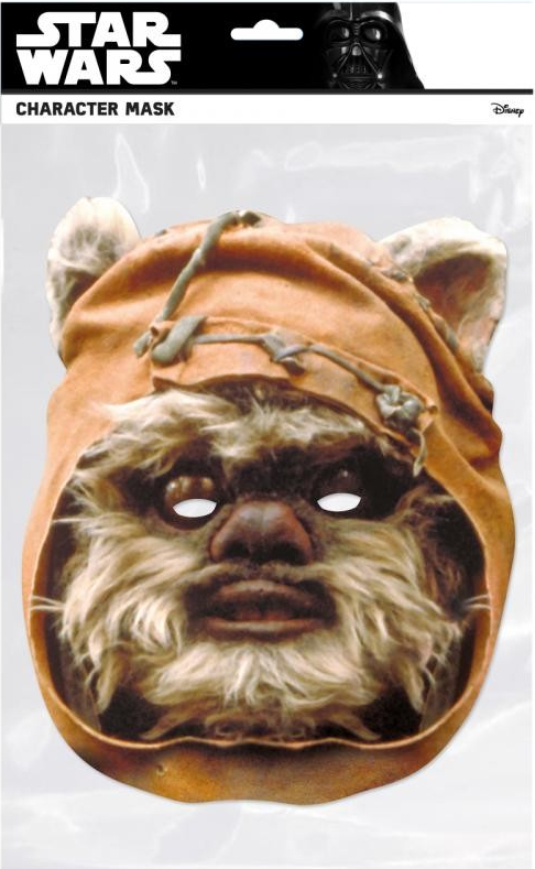 Papírová maska Ewok