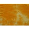 Metráž šafránový mušelín 3001 batikovaný vzor