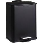 Bathroom Solutions Kovový odpadkový koš DELTA, černý, 20 l černá – Hledejceny.cz