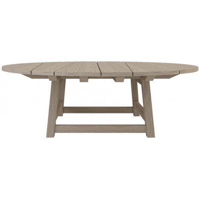 Ethimo Jídelní stůl Rafael, Ethimo, kulatý 230 cm, mořené teakové dřevo