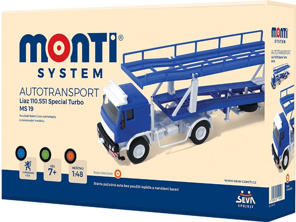 Monti System 19 Autotransport Liaz 1:48