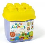 CLEMENTONI BABY Soft Clemmy - Box s víkem a 20 kostkami – Zboží Mobilmania