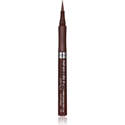 L'Oréal Paris Infaillible Grip 27H Precision Felt oční linka hnědá 1 g – Zboží Dáma