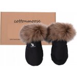 Cottonmoose Rukavice Mouse Black – Zboží Dáma