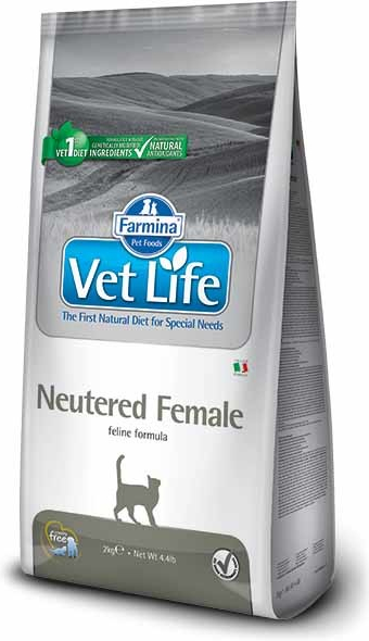 Vet Life Natural Cat Neutered Female 20 kg