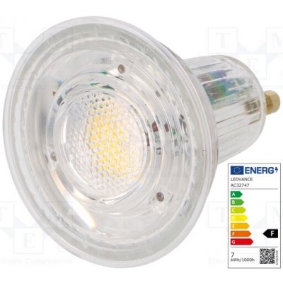 Osram žárovka LED; teple bílá; GU10; 230VAC; 575lm; P 6,9W; 60°; 3000K – Hledejceny.cz