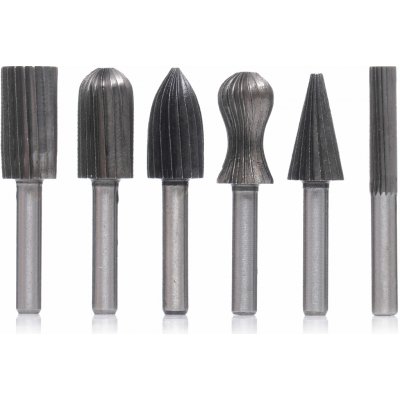 Kraft&Dele Stopkové frézy na kov, 6 ks, KD11215 KD11215 – Zboží Dáma