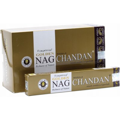 Vijayshree Golden Nag vonné tyčinky Chandan 15 g – Hledejceny.cz