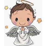 zuty Malování Podle Čísel Dětský Anděl 40 x 50 Cm Plátno Rám 8596530085218 – Hledejceny.cz