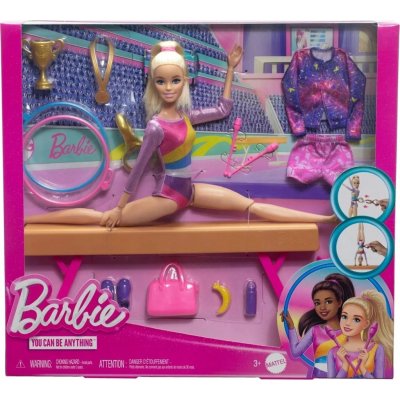 Barbie Gymnastka akrobatka velká sada s příslušenstvím – Zbozi.Blesk.cz