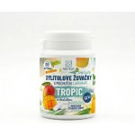 NAJTELO Žvýkačky s xylitolem bez aspartamu tropic 75 g – Hledejceny.cz