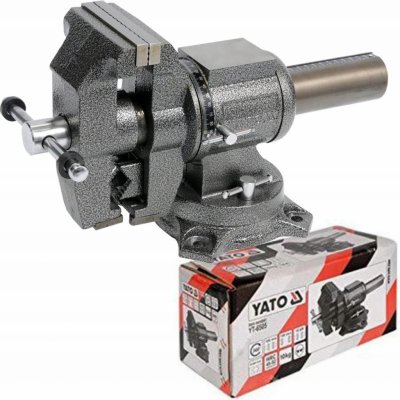 Yato YT-6505 svěrák zámečnický otočný 100 mm – HobbyKompas.cz