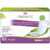 Přípravek na inkontinenci ORGANYC Extra inkontinenční vložky z bio bavlny 10 ks
