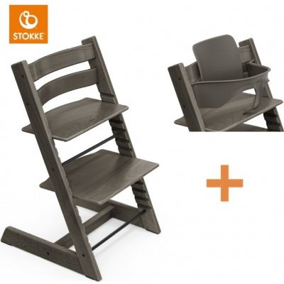 Stokke Tripp Trapp Baby Set Hazy šedá – Hledejceny.cz