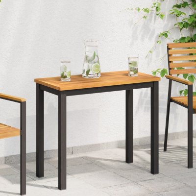 Omaxi 862426 Deska stolu Hnědá 100 x 50 x 2 cm masivní akáciové dřevo – Zboží Dáma