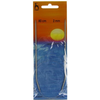 Jehlice kruhové 80 cm, 2 mm – Zboží Dáma