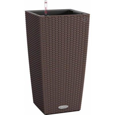 Lechuza Květináč Cubico Cottage 30 mokka 565 x 295 x 295 mm – Hledejceny.cz