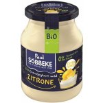 Sobbeke Citronový jogurt 7,5% tuku v bio mléce 500 g – Zboží Dáma