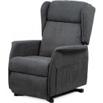 Autronic TV-1190 GREY2 relaxační s elektrickým polohováním látka šedé 1 motor 230V / 29V – Sleviste.cz