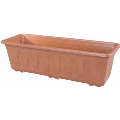 Plastkon Samozavlažovací truhlík Garden 80x15x17 cm terakota