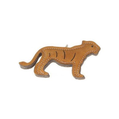 animALL Hračka Tygr malý natural kůže podložená plstí 9 x 20 cm – Hledejceny.cz