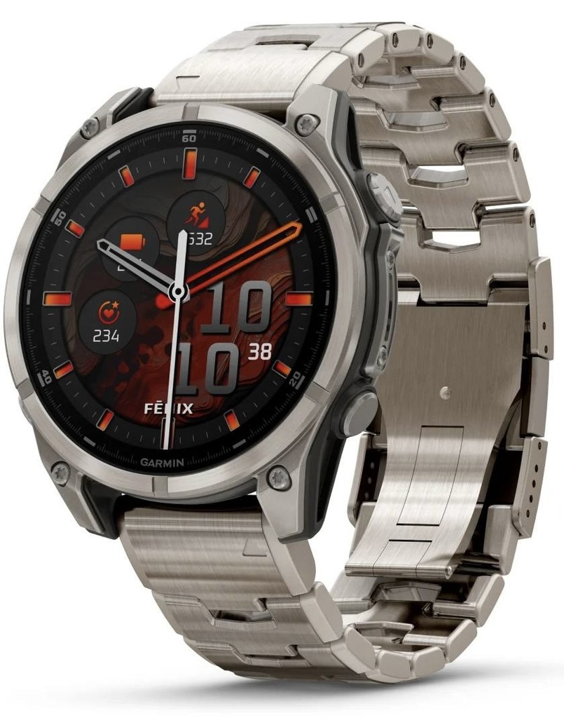 Garmin Fenix 8 AMOLED 47mm Sapphire Graphite Titanium Strap 010-02904-40 na Heureka.cz