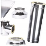 Solid Plus 0,5 izolavaný komín 300mm 1 m – Zbozi.Blesk.cz