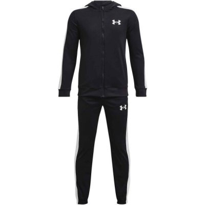 Under Armour Knit Hooded Track Suit chlapecká tepláková souprava černá – Zboží Mobilmania