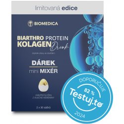 Biarthro protein kolagen drink 2x30 sáčků+dárek