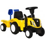 HOMCOM traktor s přívěsem žluté 91 x 29 x 44 cm – Zboží Mobilmania
