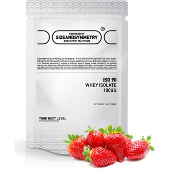 Sizeandsymmetry Isolate 90 CFM Instant Whey 1000 g