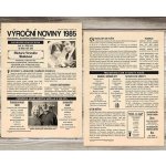 Dárek k rubínové svatbě: Noviny k výročí svatby 1985 – Zboží Dáma