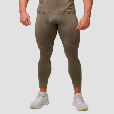 GymBeam Běžecké legíny Pulse Vetiver zelená – Zboží Dáma