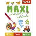 Maxi omalovánky jemná motorika, zábava, kreativita, 2. vydání – Hledejceny.cz