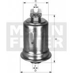 MANN-FILTER Palivový filtr MANN WK614/3X (MF WK614/3X) | Zboží Auto