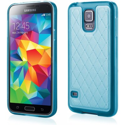 Pouzdro Qult Skin Samsung G900 S5 modré