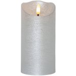 Eglo 411514 LED Vánoční dekorace FLAME LED 0,03W 2xAA stříbrná EG411514 – Hledejceny.cz