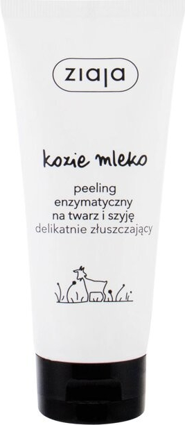Ziaja Kozí mléko enzymatický peeling na obličej a krk 75 ml od 73 Kč -  Heureka.cz